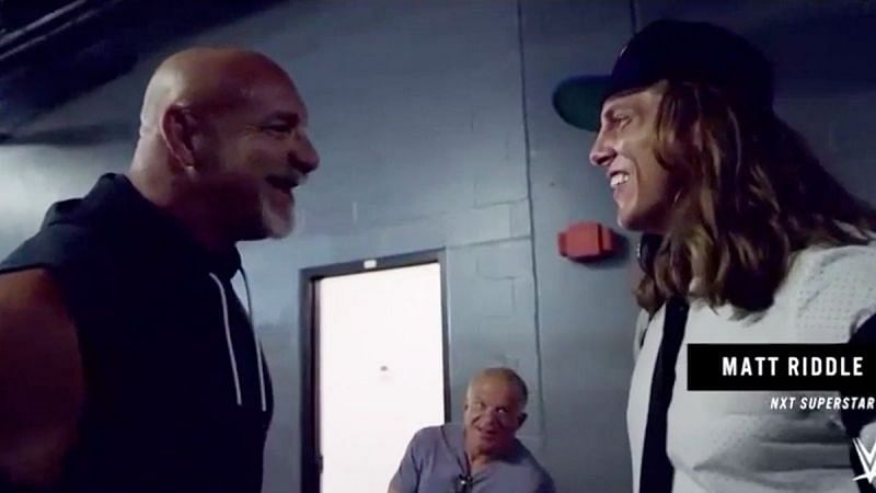Could Matt Riddle challenge Goldberg?